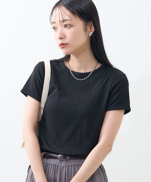 BYBLOS 売れ筋商品|||ビブロス Tシャツ トップス レディース Tops Black Batzy Top – vxmclothing
