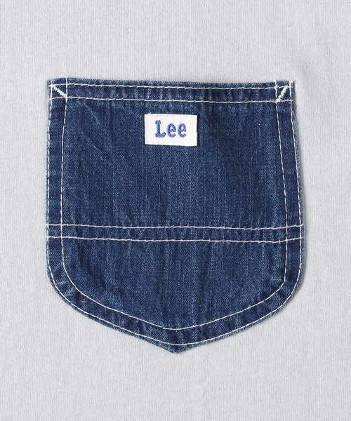 Lee(リー)の「Lee(リー)【メンズ】デニムポケットTシャツ(Tシャツ/カットソー・メンズ・ブラック・L/XL/M)」の4枚目の写真