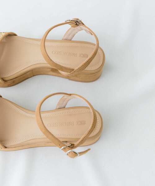 RODE SKO（ロデスコ）の「グリッターアンクルサンダル（サンダル・レディース・ベージュ/ブラック・36/37/38）」の15枚目の写真