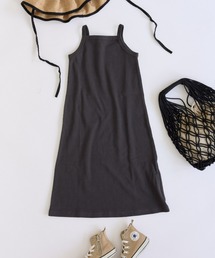 【KIDS】バックオープンキャミワンピース