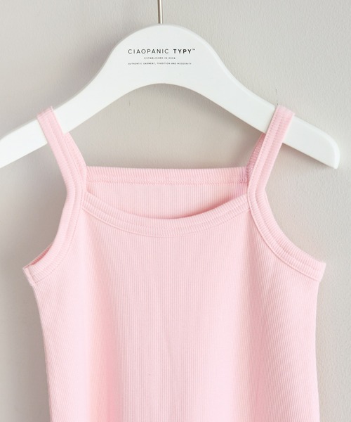 CIAOPANIC TYPY（チャオパニックティピー）の「【KIDS】バックオープンキャミワンピース（ワンピース・キッズ・ブルー/ピンク/ブラック・SMALL/MEDIUM/LARGE/X-LARGE/XX-LARGE）」の6枚目の写真