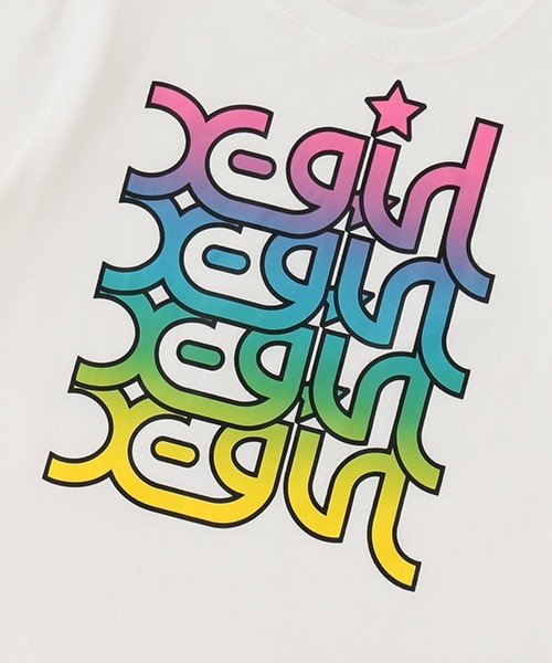セール】グラデーション4段ロゴ半袖Tシャツ（Tシャツ/カットソー