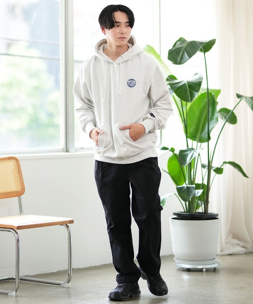 ELEMENT（エレメント）の「ELEMENT/エレメント プルオーバーパーカー バックプリント BE022-031（パーカー・メンズ・ブラック/ストーン・XL/L/M）」の9枚目の写真