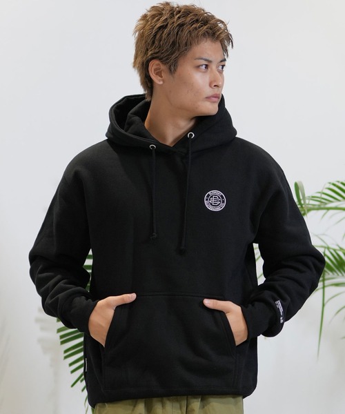 ELEMENT（エレメント）の「ELEMENT/エレメント プルオーバーパーカー バックプリント BE022-031（パーカー・メンズ・ブラック/ストーン・XL/L/M）」の17枚目の写真