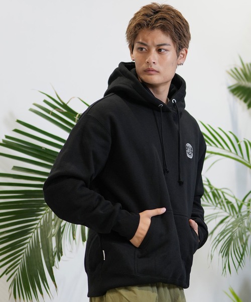 ELEMENT（エレメント）の「ELEMENT/エレメント プルオーバーパーカー バックプリント BE022-031（パーカー・メンズ・ブラック/ストーン・XL/L/M）」の20枚目の写真