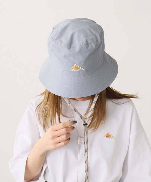 KELTY（ケルティ）の「KELTY/ケルティ Bucket hat / 撥水バケットハット バケハ パッカブル仕様 ストリート カジュアル 公園 旅行 2026年春夏（ハット・メンズ・セージグリーン/ブラック/ベージュ/ライトブルー/ネイビー/チャコールグレー・FREE）」の5枚目の写真