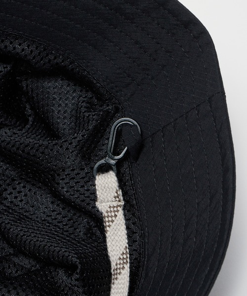 KELTY（ケルティ）の「KELTY/ケルティ Bucket hat / 撥水バケットハット バケハ パッカブル仕様 ストリート カジュアル 公園 旅行 2026年春夏（ハット・メンズ・セージグリーン/ブラック/ベージュ/ライトブルー/ネイビー/チャコールグレー・FREE）」の8枚目の写真