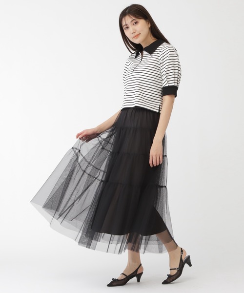 JILL by JILL STUART(ジルバイジルスチュアート)の「◇袖ボリュームポロシャツ(Tシャツ/カットソー・レディース・ホワイト系その他/ホワイト・FREE)」の15枚目の写真