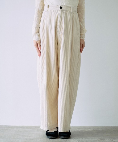 yuni（ユニ ）の「讃岐コールワイドパンツ 1701PT003242（その他パンツ