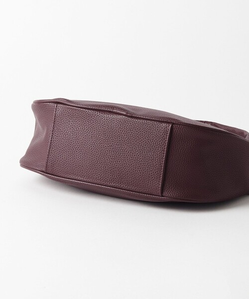 BEAUTY&YOUTH UNITED ARROWS（ビューティーアンドユースユナイテッドアローズ）の「ハーフムーン ワンショルダーバッグ（ショルダーバッグ・レディース・ブラック/ワインレッド/クリーム・FREE）」の17枚目の写真