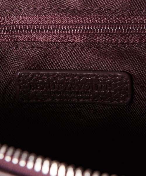 BEAUTY&YOUTH UNITED ARROWS（ビューティーアンドユースユナイテッドアローズ）の「ハーフムーン ワンショルダーバッグ（ショルダーバッグ・レディース・ブラック/ワインレッド/クリーム・FREE）」の21枚目の写真