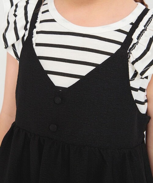 ※専用※ドットジャガードジャンパースカート【Black】Frene ドットジャガードジャンパースカート【Black】Frene - メルカリ