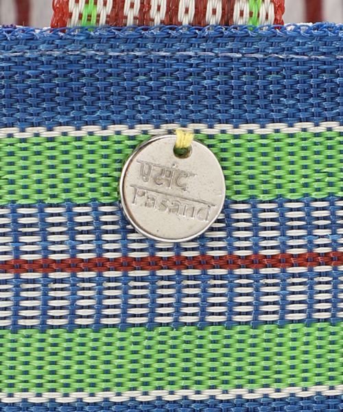 Spick & Span（スピックアンドスパン）の「ne Quittez pas / ヌキテパ Multi Stripe Mesh Small B 882041PA6（トートバッグ・レディース・パープル/イエロー・FREE）」の12枚目の写真