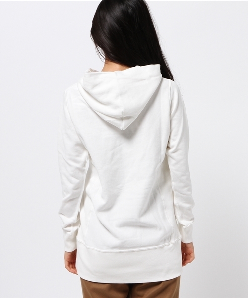 Champion（チャンピオン）の「ウィメンズ チャンピオン リバースウィーブ パーカー Champion WMNS RW HOODED SWEATSHIRT CW-G104（パーカー・レディース・ホワイト/グレー/バーガンディー/ブルー/ネイビー・MEDIUM/LARGE）」の9枚目の写真