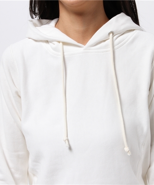 Champion（チャンピオン）の「ウィメンズ チャンピオン リバースウィーブ パーカー Champion WMNS RW HOODED SWEATSHIRT CW-G104（パーカー・レディース・ホワイト/グレー/バーガンディー/ブルー/ネイビー・MEDIUM/LARGE）」の10枚目の写真