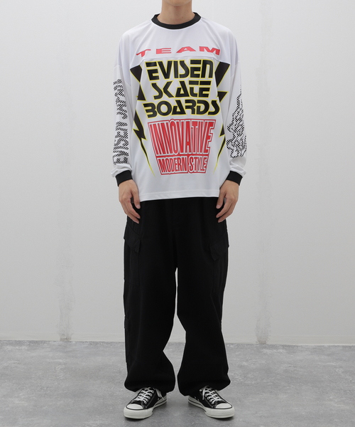 Evisen skateboards INNOVATIVE MOTOR JERSEY（Tシャツ/カットソー