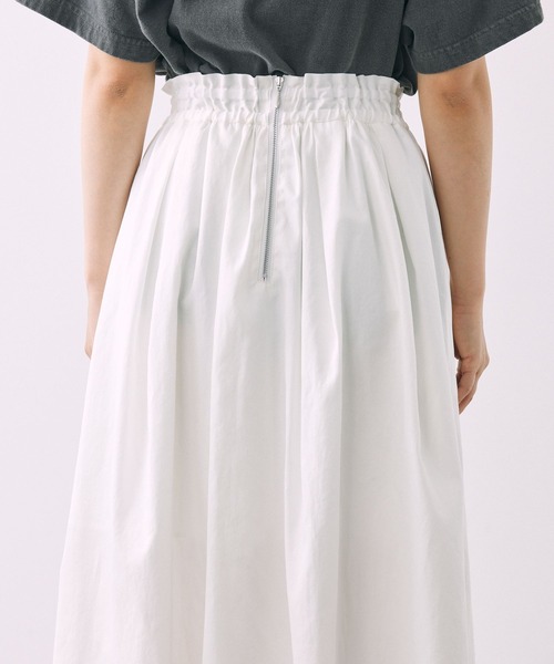 BABYLONE（バビロン）の「サイドスリットギャザースカート（スカート・レディース・オフホワイト/ベージュ・34inch/36inch）」の15枚目の写真
