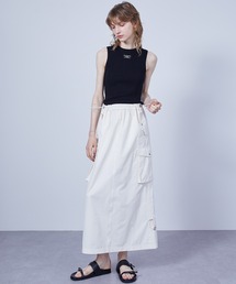 ELOOPS（イーループス）の「【ELOOPS】コンビポケット ストリング カーゴスカート（スカート）」