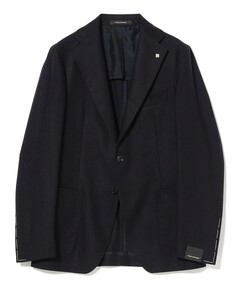 セール】ポリエステルレーヨン リラックスノーカラージャケット（ノー