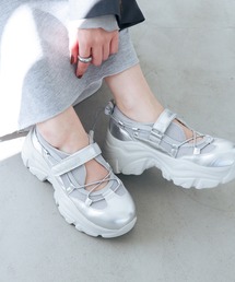 EVOL | 【EVOL】クロスデザイン厚底スニーカー IX5516(スニーカー)