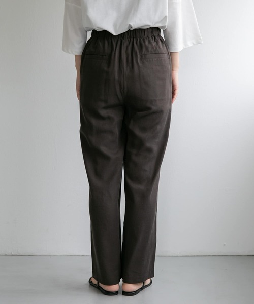 FORK&SPOON（フォークアンドスプーン）の「FORK&SPOON　ピーチスキンイージーパンツ（その他パンツ・レディース・ブラック/ブラウン・1/2）」の11枚目の写真