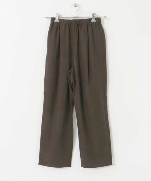 FORK&SPOON（フォークアンドスプーン）の「FORK&SPOON　ピーチスキンイージーパンツ（その他パンツ・レディース・ブラック/ブラウン・1/2）」の9枚目の写真