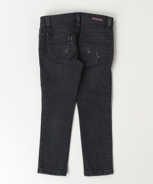 DIESEL KIDS（ディーゼルキッズ）の「DIESEL（ディーゼル）Kids & Junior 5ポケットデニムパンツ（デニムパンツ・キッズ・ブラック・8Y/4Y/6Y/10Y/12Y/14Y/16Y）」の2枚目の写真