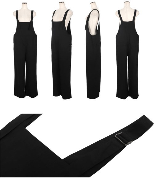 KOBE LETTUCE（コウベレタス）の「ベイカーサロペット（サロペット/オーバーオール・レディース・チャコール/ブラウン/ブラック/アイボリー系・M/PM）」の13枚目の写真