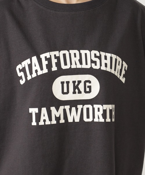 FOUND GOOD（ファウンドグッド）の「BIGプリントTEE/7S（Tシャツ/カットソー・レディース・グレー系8/アイボリー/グレー系5/ホワイト系5/レッド系8・L/M/S）」の17枚目の写真