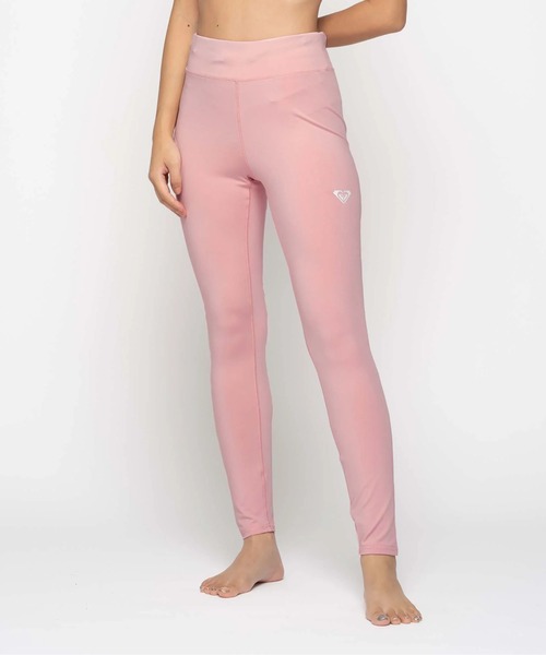 ROXY（ロキシー）の「MY 1ST ROXY LEGGINGS/ロキシー水陸両用速乾UVカットレギンス・スパッツ（レギンス/スパッツ・レディース・チャコールグレー/ブラック/カーキ/コーラル・LARGE/MEDIUM/SMALL）」の4枚目の写真