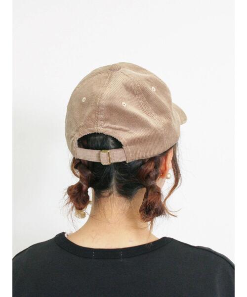 Samansa Mos2(サマンサ モスモス)の「コーデュロイキャップ(ハット・レディース・ブラウン/ベージュ・F)」の13枚目の写真