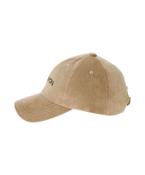Samansa Mos2(サマンサ モスモス)の「コーデュロイキャップ(ハット・レディース・ブラウン/ベージュ・F)」の5枚目の写真