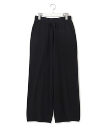 【WOMEN】ANTI PILLING WOOL ニットワイドパンツ
