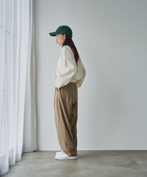 RONEL(ロネル)の「カーブパンツ(その他パンツ・レディース・ブラック/ベージュ/オフホワイト/ターコイズブルー・S/M/L)」の18枚目の写真