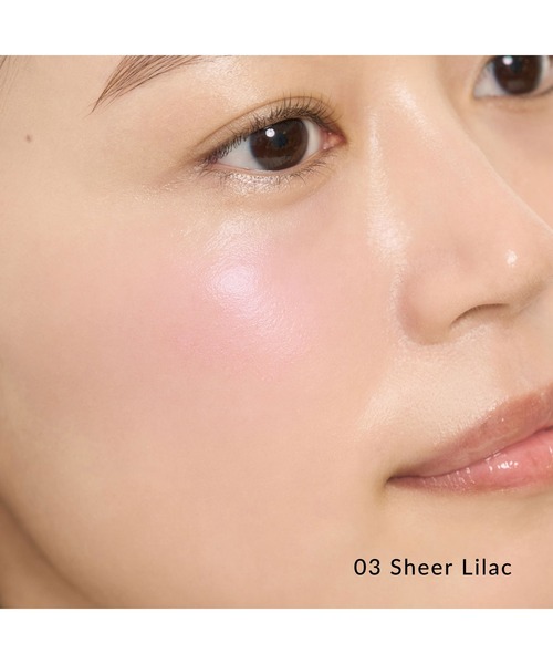 SNIDEL BEAUTY（スナイデル ビューティ）の「SNIDEL BEAUTY / スキン グロウ リクイド 01～03（チーク・レディース・01　Innocent Peach/02　Steamy Pink/03　Sheer Lilac・FREE）」の4枚目の写真