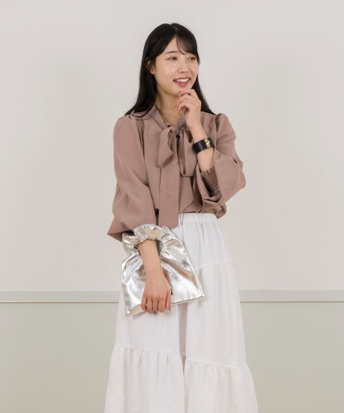 HELOYSE(エロイーズ)の「【HELOYSE/エロイーズ】ハンドバッグ トートバッグ(ハンドバッグ・レディース・シルバー系その他/ブラック/グレー/シルバー/ライム/ブラウン・FREE)」の22枚目の写真