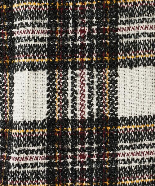 INGNI（イング）の「チェック柄ラップスカパン（スカート・レディース・ホワイト×ブラック/ブラウン/レッド・FREE）」の9枚目の写真