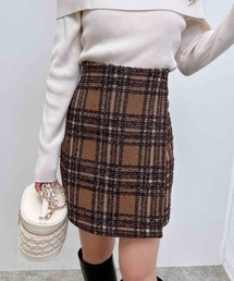 INGNI | チェック柄ラップスカパン(スカート)