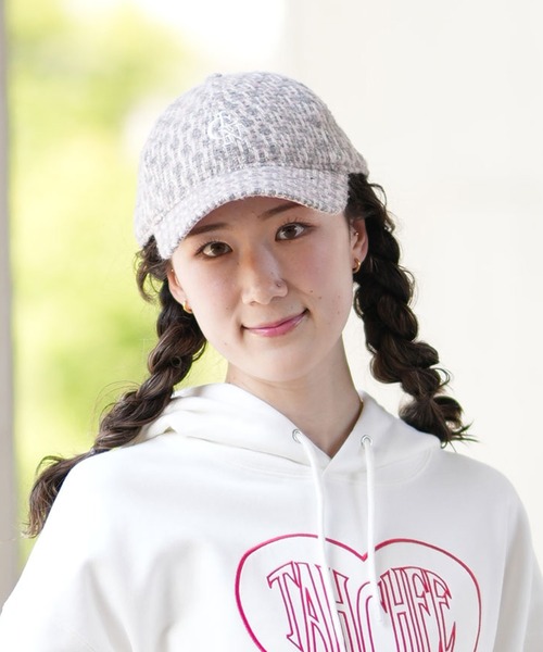 NEW ERA × CALNAMUR コラボ リボンキャップ ピンク NEW ERA×CALNAMURコラボ】RIBBON CAP/リボンキャップ[品番