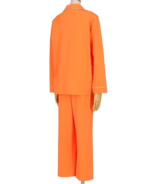 une nana cool(ウンナナクール)の「【綿100%】 魔女の猫パジャマ(ルームウェア/パジャマ・レディース・オレンジ/ホワイト/ブラック/グレー・M/L)」の8枚目の写真