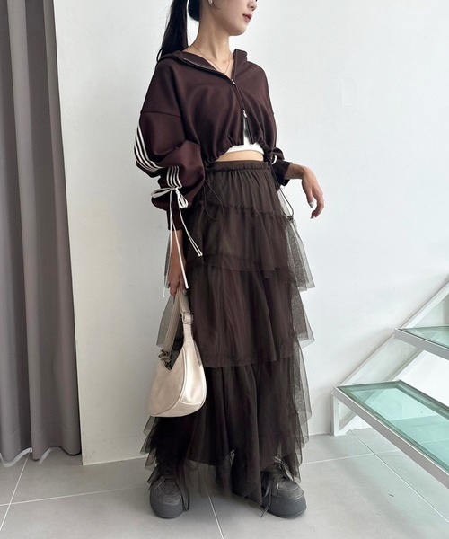 セール】チュールロングスカート（スカート）｜one after another NICE