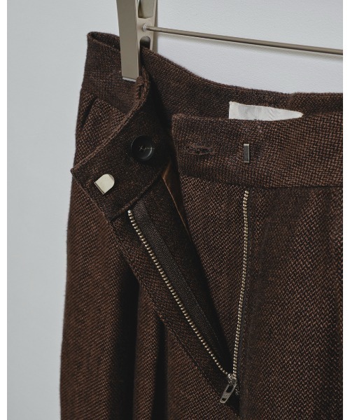 セール】Tuck Linen Trousers（その他パンツ）｜TODAYFUL