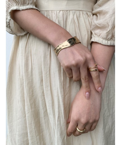 ciite'（シーテ）の「マットデザインバングル（バングル/リストバンド・レディース・ゴールド/シルバー・FREE）」の20枚目の写真