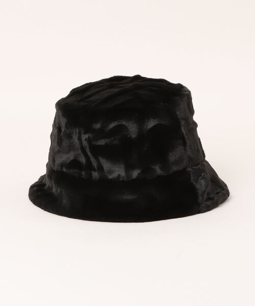 NIKE(ナイキ)の「《NIKEアパレル》YTHエイペックスフェイクファーバケットハット(ハット・キッズ・ブラック・フリー)」の2枚目の写真