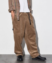 FREAK'S STORE（フリークスストア）の「リラックスフィット 6Wコーデュロイ ウェービングベルトパンツ/イージーパンツ/ベルテッドパンツ/クライミングパンツ/コーデュロイパンツ（その他パンツ・メンズ）」