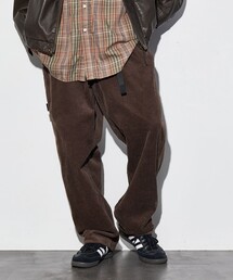 FREAK'S STORE | リラックスフィット 6Wコーデュロイ ウェービングベルトパンツ/イージーパンツ/ベルテッドパンツ/クライミングパンツ/コーデュロイパンツ(その他パンツ)