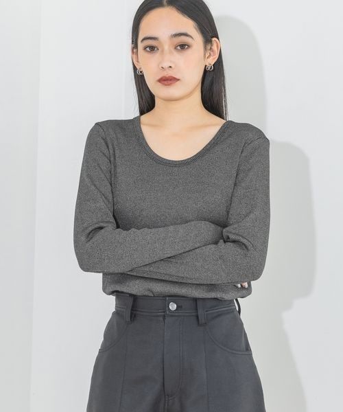 JEANASIS VネックスウェットLS 楽天市場】VネックスウェットLS JEANASIS ジーナシス トップス