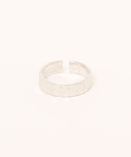 ARCHIVER(アーカイバ)の「【sterling silver】フリーサイズ 錆槌目リング(リング・レディース・シルバー/ゴールド・FREE)」の11枚目の写真
