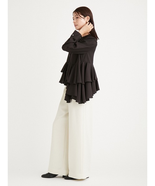CELFORD（セルフォード）の「ラッフルペプラムブラウス（シャツ