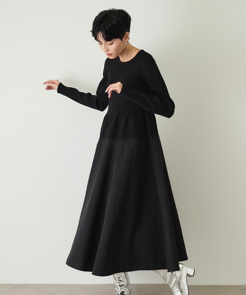 【美品】バーバリー ロンドン ワンピース ニット ドッキング ブラック 黒 L 2025年最新】バーバリー ニットワンピースの人気アイテム - メルカリ